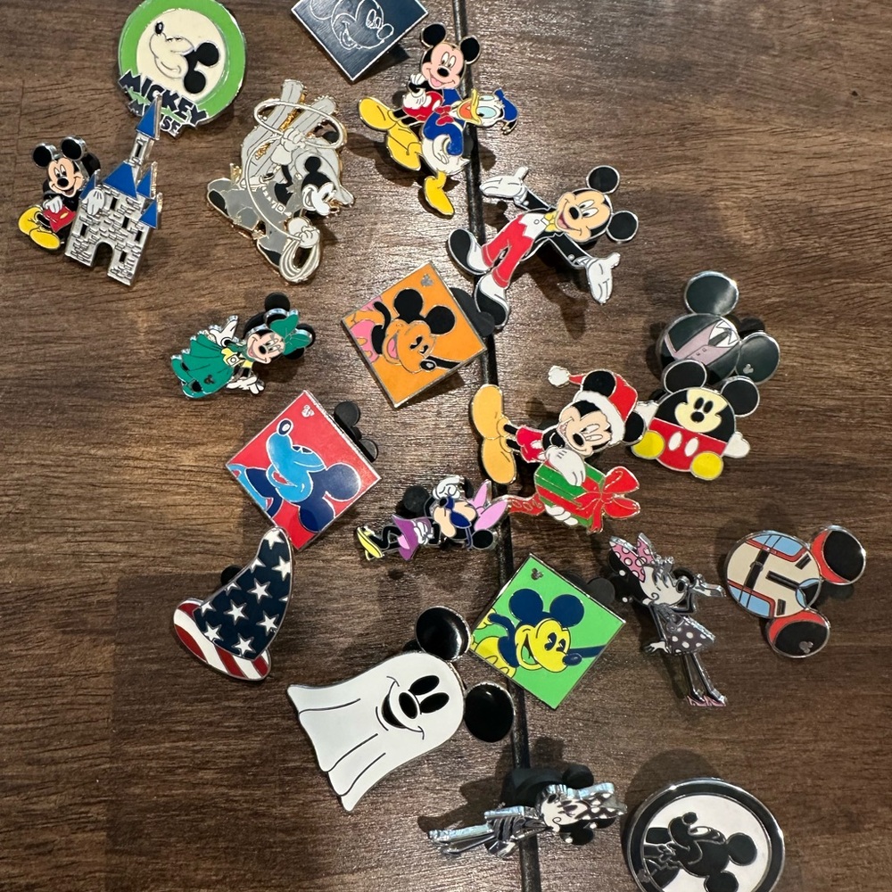 Disney themed Mickey Mouse Collectible Trading Pins